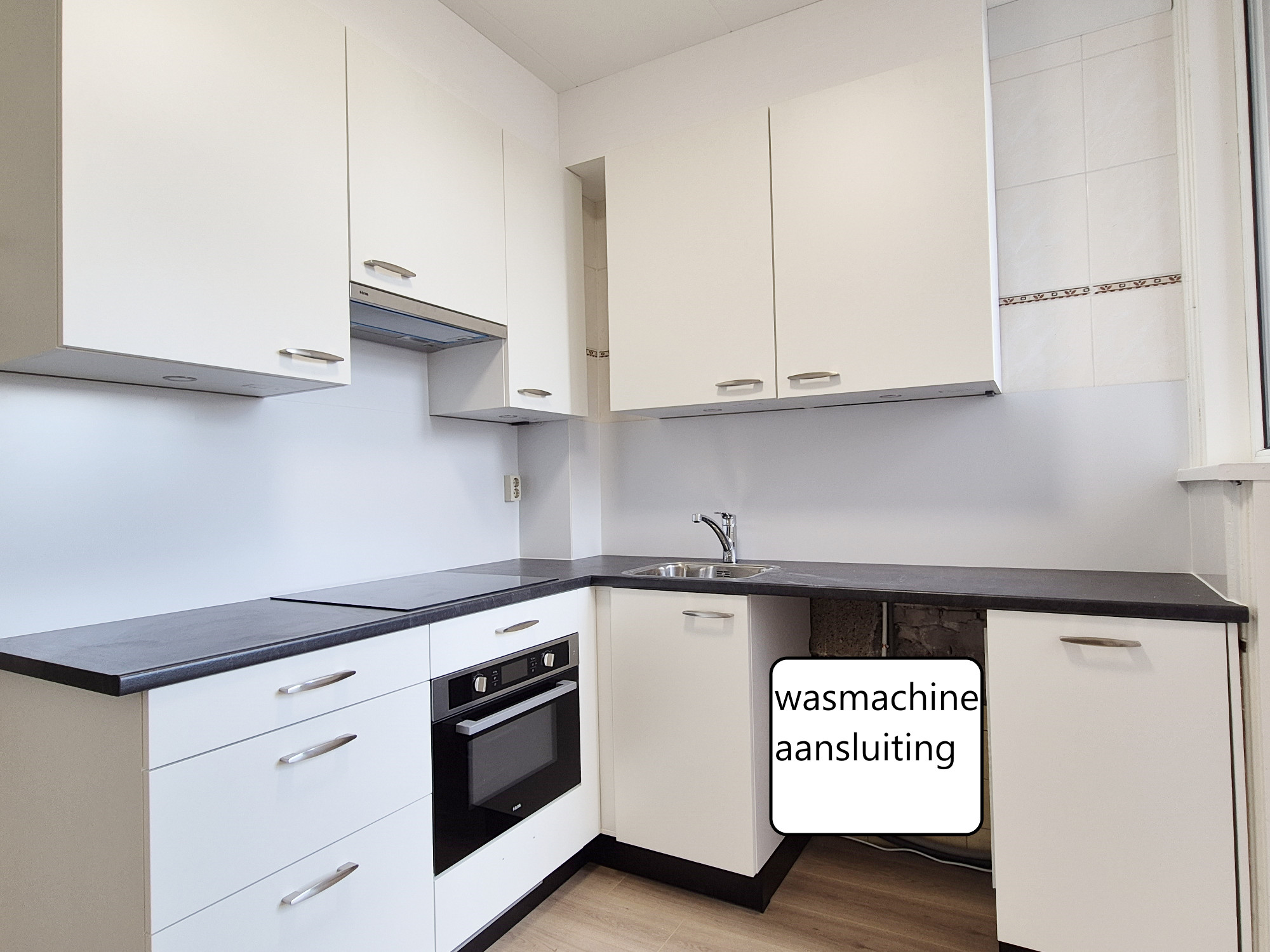 keuken met tekst